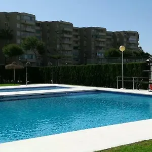 Playa La Cala In Front Of The Free Parking Malaga